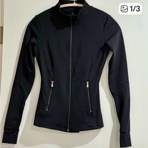 Women's Black workout fitnessJacket small